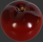 Apple Sculpture - Red - Small