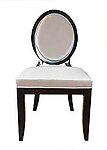 Charlotte Modern Oval Back Dining Chair