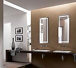 Budapest Elongated Lighted Vanity Mirror LED Bathroom Mirror