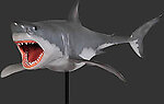 Great White Shark Sculpture 11FT