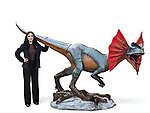 Dilophosaurus Dinosaurs statue Life Size 10FT