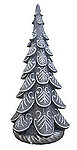Silver Christmas Tree 3D Statue Gilded in Silver Leaf 8 FT Large