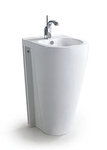 Modern Pedestal Sink Vanity - Premeno