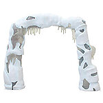 Ice and Snow Archway Huge Entrance Winter Decor 12FT Wide x 9FT High