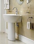 Modern Bathroom Pedestal Sink - Varazze