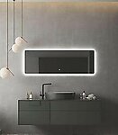 Prague III Lighted LED Bathroom Vanity Mirror