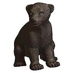 Grizzly Baby Bear Sitting Statue