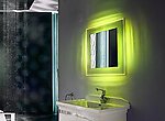 Bellissimo RGB Colored LED Vanity Mirror with Remote Control