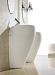 Modern Bathroom Pedestal Sink - Cerchio