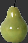 Green Pear Sculpture